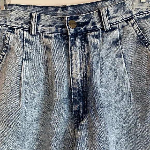 Greatland Apparel - vintage denim shorts, size 7 - Picture 2 of 6